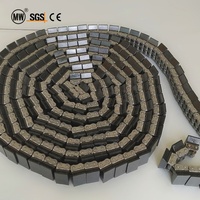 Chaîne à rouleaux avec plaque de protection en caoutchouc résistant à l'abrasion C24B-G1, chaîne à rouleaux à boulons trempés pour convoyeur d'usine de ciment