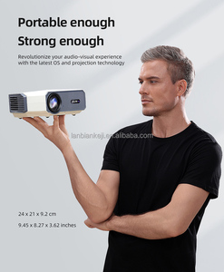Nuevo proyector A004 Pro Full HD 1080P Android, proyector de vídeo LED portátil OME con enfoque automático para películas de cine en casa 4K - Product Image 2