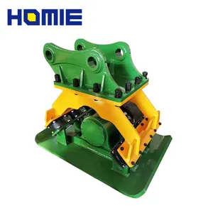 Compactor đường rung Con lăn tập tin đính kèm tấm compactor