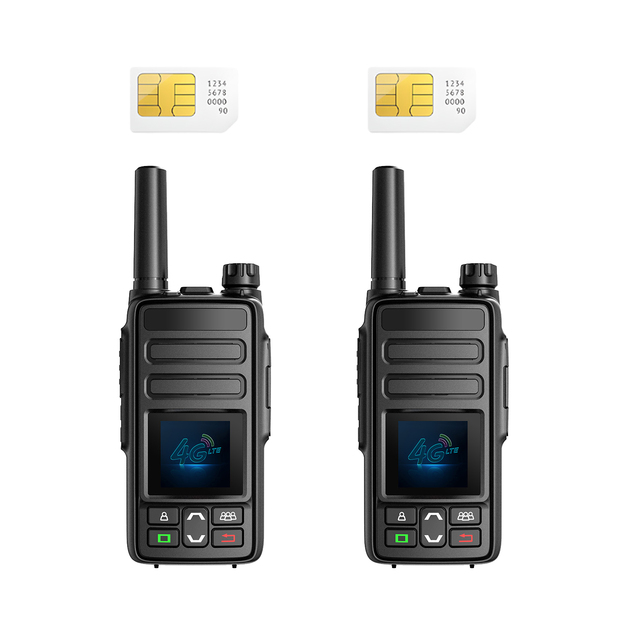Factory Price Handheld Portable Long Range 4g Lte Poc Network Radio Sim Card Global Radio Walkie-Talkie