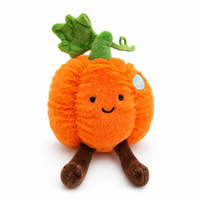 Pompoen Pluche Speelgoed Zacht Knuffeldier Pop Schattig Realistisch Kinderspeelgoed Cadeau voor de Kinderkamer Huisdecoratie PP Katoenen Vulling