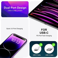 Cargador de pared USB de alta calidad EE. UU. Enchufe DE LA UE 38W Cargador súper rápido para teléfono 16 15 Pro Max PD Cargador Tipo C Adaptador de viaje