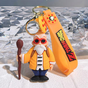 Porte-clés en PVC souple <span class=keywords><strong>3D</strong></span> avec personnages de dessins animés et de films d'animation, accessoire de pendentif - Product Image 4