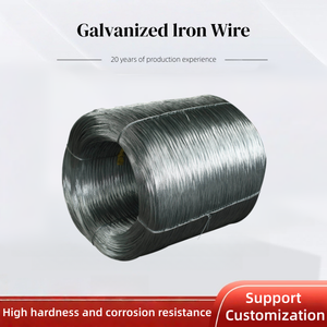 Alambre de Amarre Electrogalvanizado de <span class=keywords><strong>Calibre</strong></span> <span class=keywords><strong>20</strong></span> y 21 de Longitud Personalizada, Alambre de Hierro de Acero Electrogalvanizado - Product Image 2