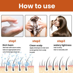 Eelhoe แชมพูโฟมป้องกันผมร่วงนุ่มเพิ่มความชุ่มชื้นทำความสะอาดล้ำลึกป้องกันอาการคัน - Product Image 5