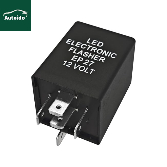Wholesale EP27 FL27 5 Pin Automatic Electronic LED Flasher Relay Fix for Motorcycle Turn Signal Light Bulbs Fast Hyper Flash