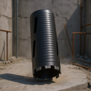 Broca de Diamante para Perforación en Seco, 4-1/4 Pulgadas de Diámetro, 9-1/2 Pulgadas de Profundidad, Vástago Interno de 5/8-11 para Perforación de Mampostería y Hormigón - Product Image 2