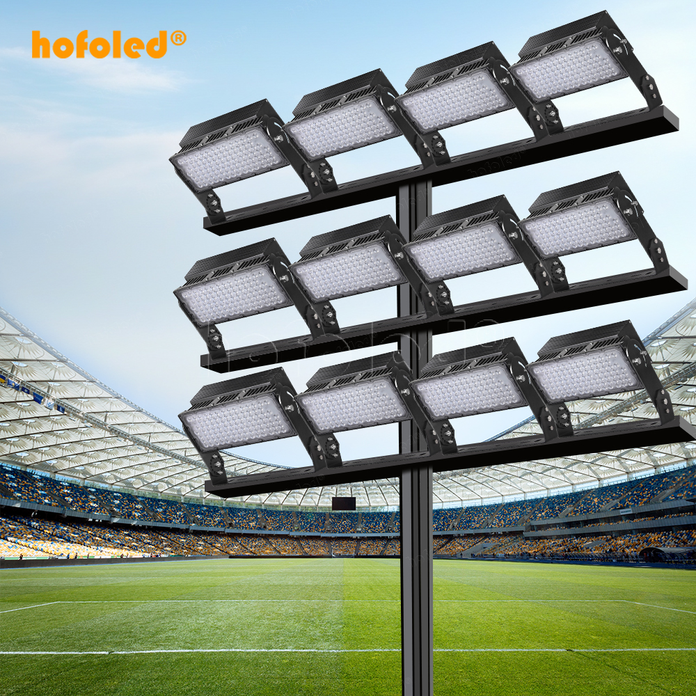 60 Foot Trailer Mounted Stadium Light Tower - BossLTR, image size:1000x1000