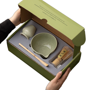 <span class=keywords><strong>M</strong></span>复古陶瓷南瓜抹茶工具配件碗茶打蛋器百本利抹茶搅拌刷陶瓷茶壶 - Product Image 1