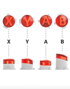 Replacement Controller Repair Buttons ABXY <strong>Mod</strong> Kit Levers Joystick for Xbox One S X <strong>Elite</strong> - Product Image 6
