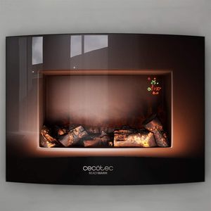 <span class=keywords><strong>Chimenea</strong></span> eléctrica directa de fábrica de 22 pulgadas, 2000W de potencia, 2 luces LED, 20 M2 de cobertura, 2200 llamas curvas, control remoto, listo, 2 niveles de potencia - Product Image 6
