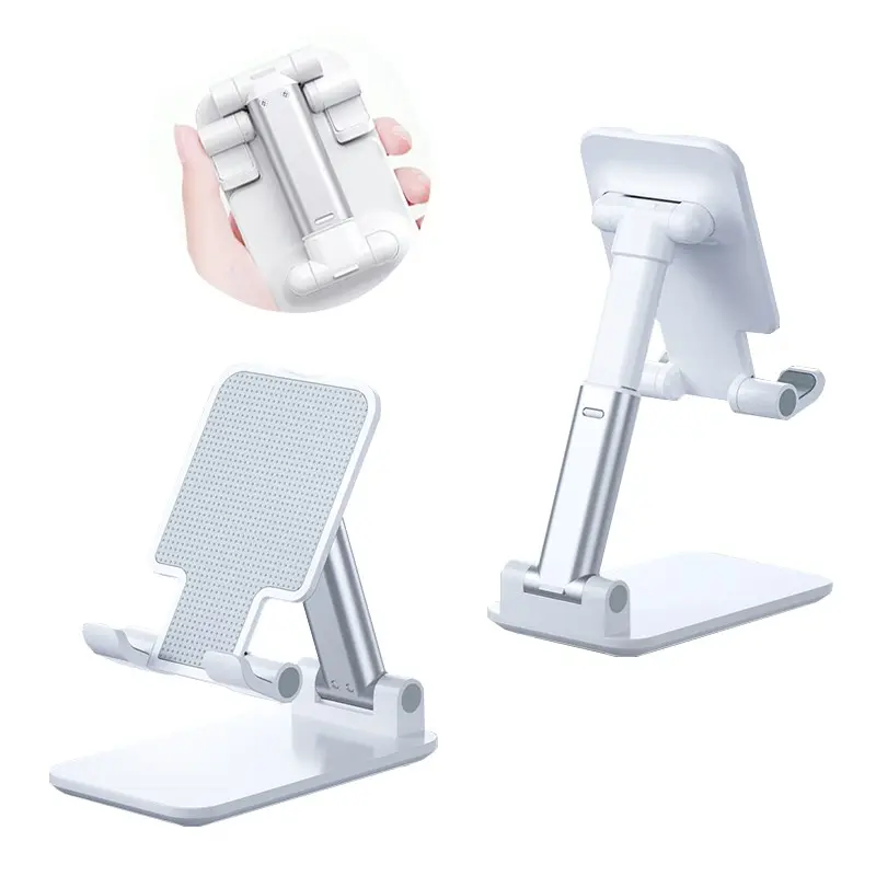 Newly Hot Selling Foldable Mobile Phone Stand With Retractable Arm For Iphone Adjustable Cell Holders