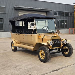 รถบัสชมวิวสไตล์ยุโรปวินเทจสุดหรู พร้อมเบาะหนัง สำหรับรีสอร์ท - Product Image 6