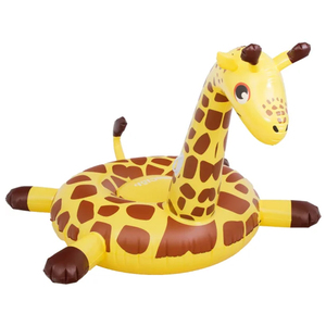 Kích thước lớn <span class=keywords><strong>Inflatable</strong></span> con hươu cao cổ hồ bơi Float thổi lên ngoài trời Rider trên với xử lý - Product Image 1