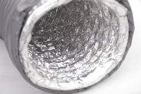 Conduit flexible en aluminium pour cuisine, climatisation, tuyau d'aération en PVC pour systèmes HVAC Solution de conception graphique incluse