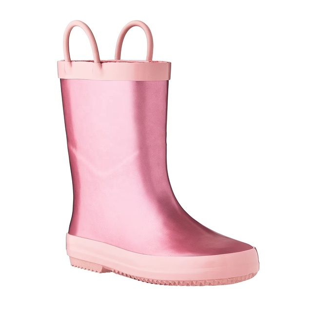 YL-26273 Waterproof Lightweight Eco-friendly Toddler Kids Rain Boots for Boys Girls Outdoor Puddle Jumping, OEM/ODM Custom