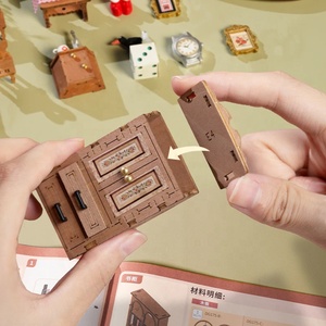 Kit de puzzles DIY Robotime <span class=keywords><strong>Rolife</strong></span>, jouets faits à la main DG179, maison d'arbre féerique, maison <span class=keywords><strong>miniature</strong></span> en bois 3D - Product Image 3