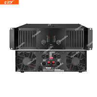 Amplificateur de puissance professionnel TD-1800, nouvelle conception, 2 canaux, classe H, 1800W*2CH, 8 ohms, 3U, avec limiteur de clip intelligent pour église, scène