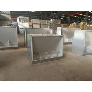 Alimentador automático de cerdos de fábrica china Alimentador individual Alimentador doble Alimentador de acero inoxidable - Product Image 1