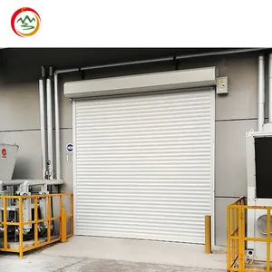 Kokoh Hurricane aluminium Roller Shutter pintu Storm Shutter aluminium eksterior Shutter