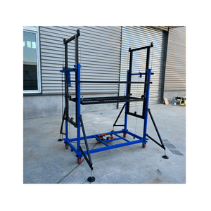 Andamio Eléctrico de Elevación de 500 kg, <span class=keywords><strong>2</strong></span>-8 <span class=keywords><strong>Metros</strong></span>, para Construcción, Decoración y Mantenimiento, con Control Remoto - Product Image 4