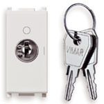 ปุ่ม 2P หมายเลข 16A พร้อมสวิตช์ผนังสีขาวแบบ Uni Key - Product Image 1