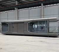 Capsule spatiale, petite maison préfabriquée complète, usine chinoise, maison préfabriquée en conteneur sur mesure