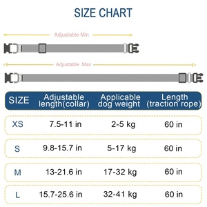 <span class=keywords><strong>Collar</strong></span> de perro con logotipo personalizado del fabricante, collares ajustables personalizados para mascotas con patrón de impresión - Product Image 6