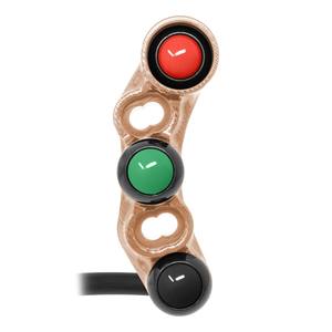 Interruptor de manillar derecho para Triumph Street Triple 765 R (orificios universales) (Cobre) - Product Image 1