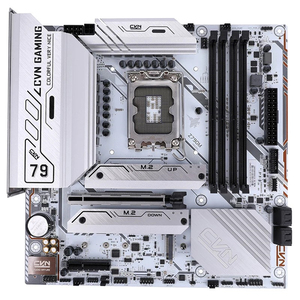 Carte mère colorée CVN Z790M FROZEN V20 LGA 1700 Intel <span class=keywords><strong>ATX</strong></span> Carte mère DDR4 PCIE5.0 Prise en charge des processeurs Intel Core de 14e/13e et 12e génération - Product Image 2