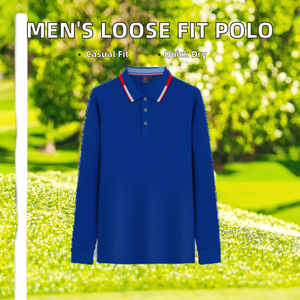 เสื้อโปโลผู้ชายแบบใหม่ ปรับแต่งได้ตามสั่ง ขายส่ง สีพื้น ผ้าฝ้าย สไตล์ลำลอง วินเทจ ทรงเข้ารูป ปกคอพับ ระบายอากาศได้ดี เหมาะสำหรับฤดูใบไม้ร่วง - Product Image 2