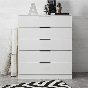 Cajonera <span class=keywords><strong>de</strong></span> madera <span class=keywords><strong>de</strong></span> color blanco, cómoda <span class=keywords><strong>de</strong></span> almacenamiento amplia, armarios <span class=keywords><strong>de</strong></span> tocador, muebles - Product Image 1