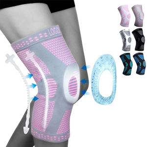 Genouillères respirantes en Nylon à haute élasticité pour le basket-ball, cinq couleurs - Product Image 4