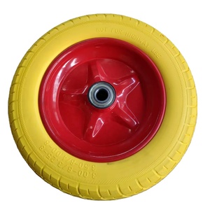 Neumáticos de alta calidad Ruedas de carro pesado de 11-15 pulgadas Carretilla nueva Manejo de materiales Rodamiento de rodillos de acero - Product Image 2