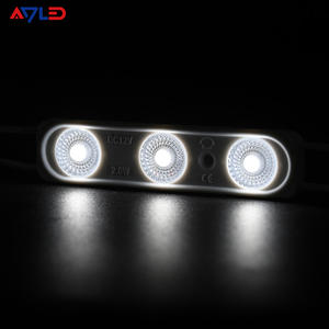 Módulo LED SMD de 2W, 24V 12V, 3 Lentes, Resistente al Agua, para Letreros Luminosos, Retroiluminación de Cajas de Luz, Inyección 2835 - Product Image 2
