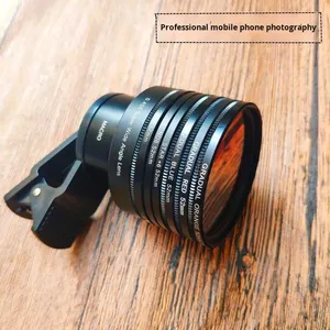 Bộ chụp ảnh máy ảnh chuyên nghiệp Ống kính không bị méo 4k Bộ lọc nhựa có thể xếp chồng Bộ Lọc đêm tự nhiên <span class=keywords><strong>Macro</strong></span> góc rộng 46mm - Product Image 6