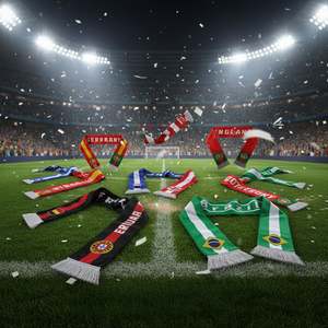 แพทช์ปักธงชาติแบบติดรีดหรือเย็บติด สำหรับงานฟุตบอลนานาชาติปี 2026  สำหรับเสื้อผ้าและหมวก - Product Image 4