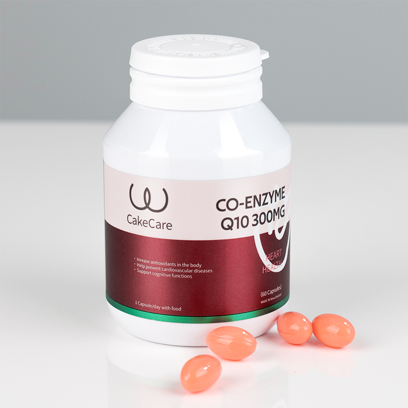CakeCare популярный CoQ10 витамин и добавка супер CoQ10 используется для улучшения здоровья сердца и производства энергии