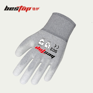 Bestop Anti-Cut Gloves 903 PU Coated Thickened For Construction Industry Cut Resistance Level 5 - Product Image 3