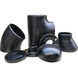 Factory Supply ASME B16.9 A234 SCH40 90 Deg Forged Seamless Elbow Alloy Carbon Steel Pipe Fittings