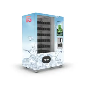 Industrial Custom Vending Machine Touch Screen Soda Beverages With Lcd Touch Screen Soft Drink Manufacturing Business