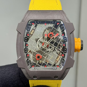 Reloj Mecánico Automático de Lujo para Hombre, Multifunción, Diseño de Raqueta de Tenis, Tourbillon, Deportivo, Resistente al Agua - Product Image 1