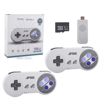 Consola de Videojuegos SF900 SNES para NES con 5000 Juegos Integrados, Salida 4K, Control Inalámbrico 2.4G, Consola de Juegos Portátil