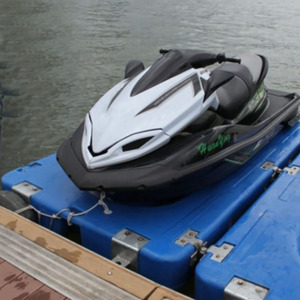 Vente d'usine, quai flottant pour <span class=keywords><strong>bateau</strong></span> à <span class=keywords><strong>moteur</strong></span> rempli de mousse avec roues, utilisé pour soulever les jet-skis - Product Image 5