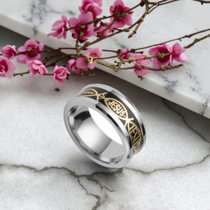 <span class=keywords><strong>Bague</strong></span> en titane en gros, <span class=keywords><strong>bague</strong></span> poisson, <span class=keywords><strong>bague</strong></span> chrétienne Jésus, <span class=keywords><strong>bague</strong></span> religieuse pour homme et femme, alliance d'église, argent, or - Product Image 5