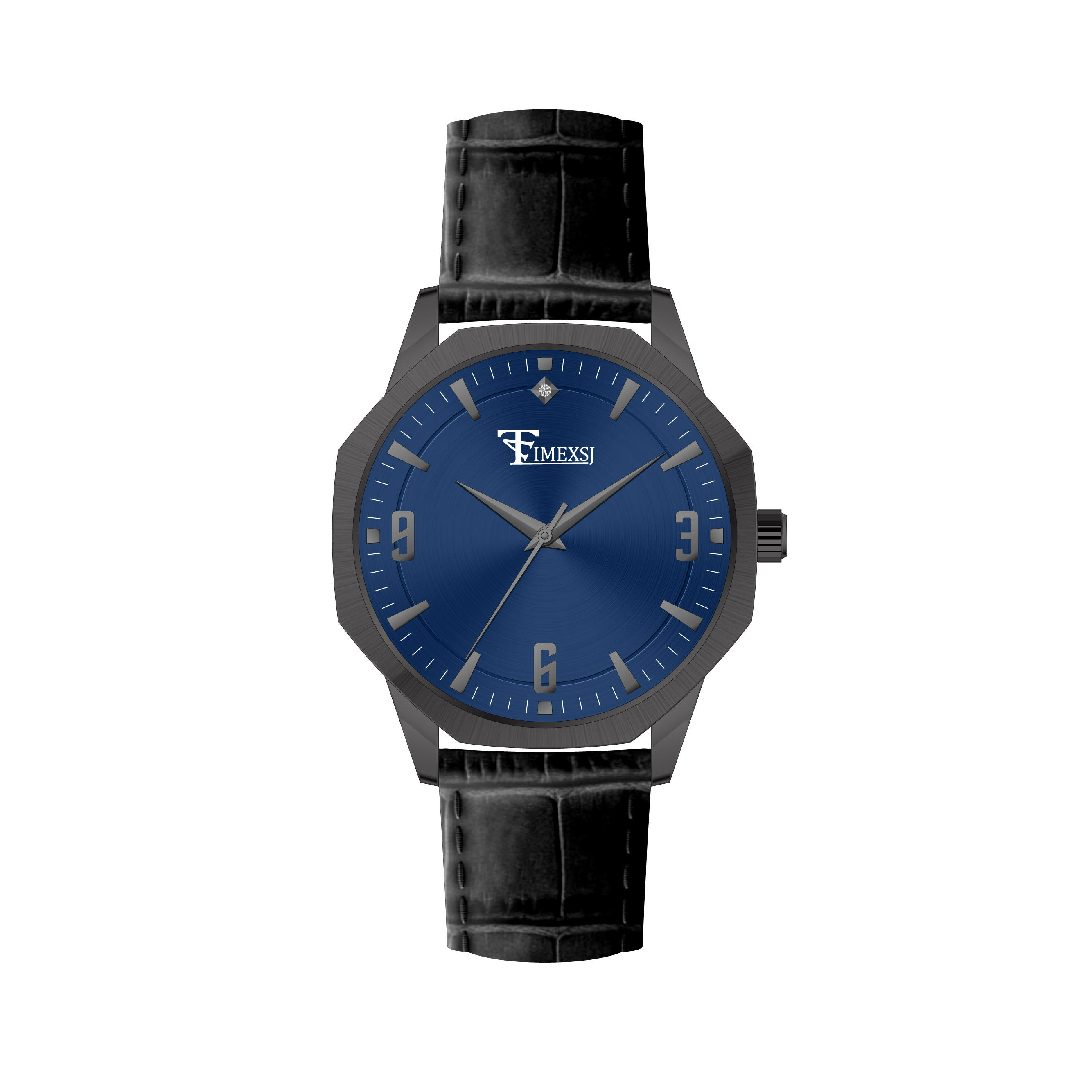 ดำ + น้ำเงิน