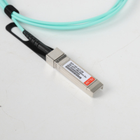 Cable AOC de 10G para Mellanox/Mikrotik/Cisco Switch, SFP+ a SFP+, OM3, 1/3/5/7/15/20M, LSZH, Cable Óptico Activo