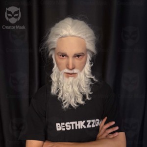 Masque réaliste en silicone personnalisé pour le visage, idéal pour le cosplay, les fêtes, la simulation, les <span class=keywords><strong>acteurs</strong></span> et le cinéma - Product Image 2