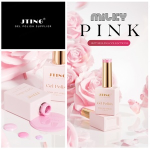 JTING Esmalte de Gel Rosa Lechoso de 36 Colores, Popular, Personalizable, Marca Privada OEM/ODM, Botella de Esmalte de Gel Rosa Lechoso Única - Product Image 5