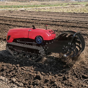Macchinario Agricolo Multifunzione: Spruzzatore Telecomandato, Tosaerba, Coltivatore Cingolato per Fattoria - Product Image 4